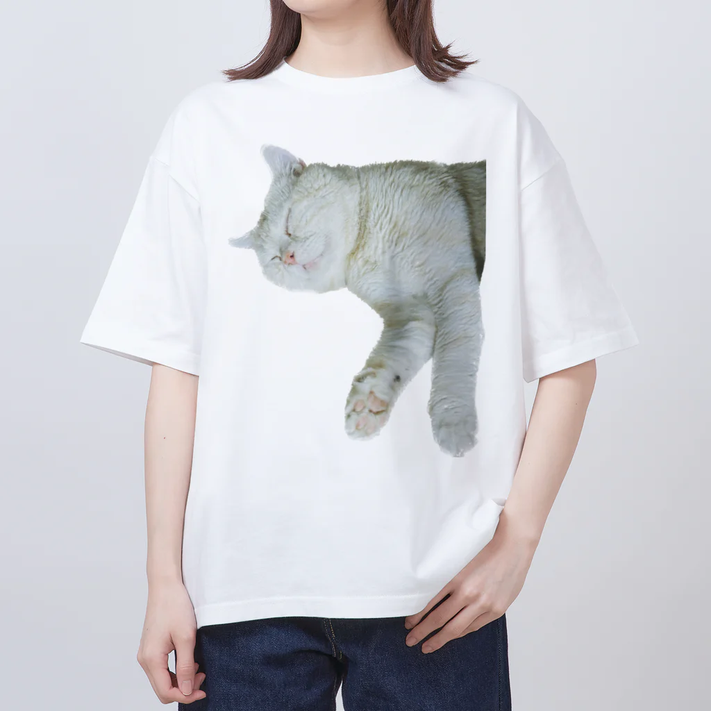 動物ランドのきいちゃんすやすやグッズ Oversized T-Shirt