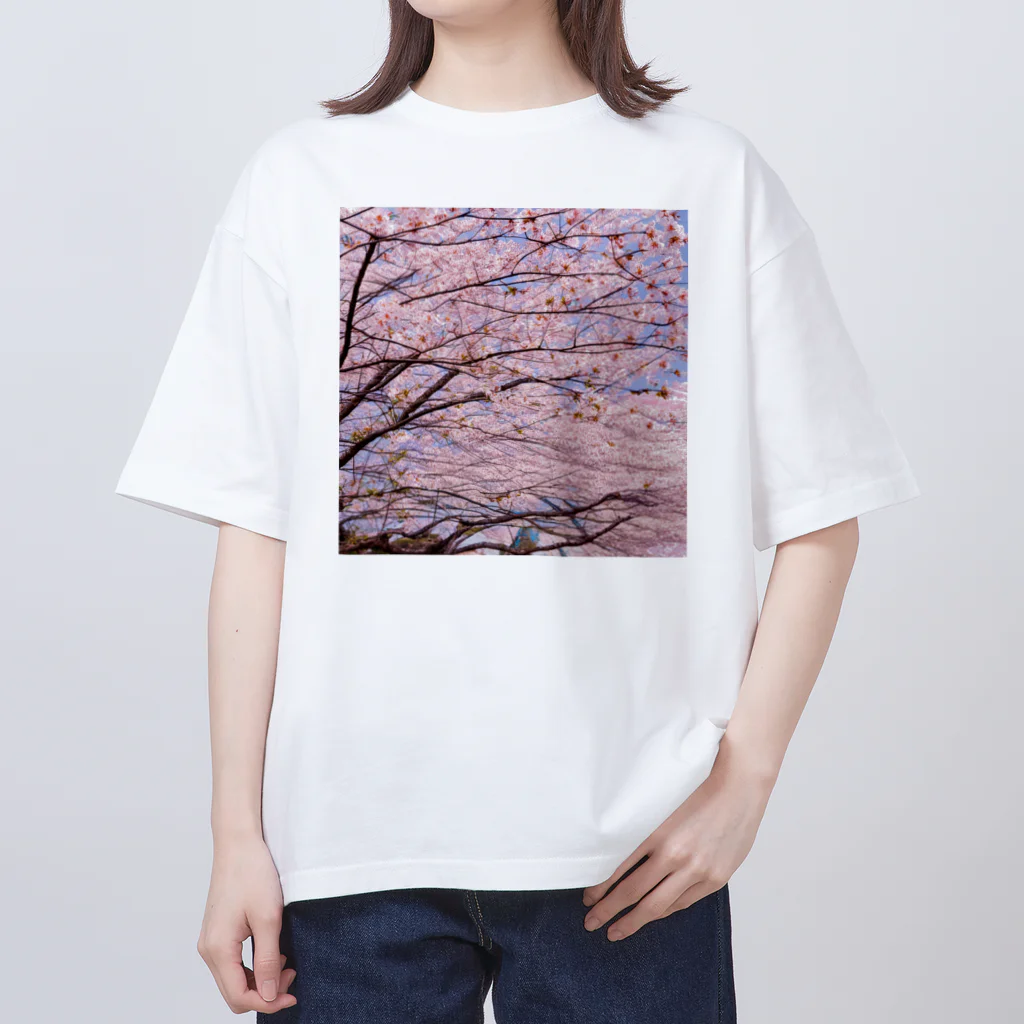 辺賦志ショップの美しき桜 Oversized T-Shirt