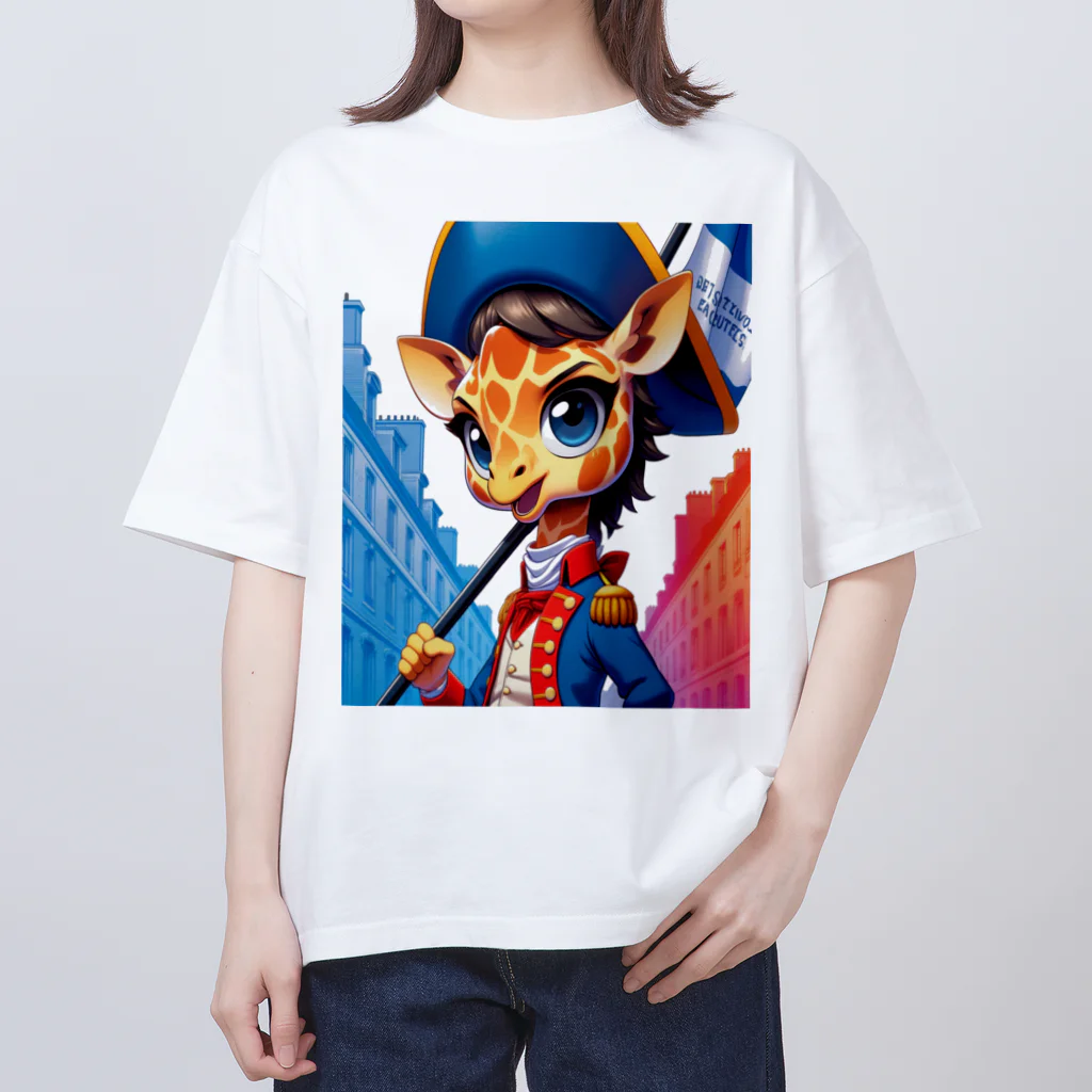 雑貨「キリン堂」のきりん４９ Oversized T-Shirt