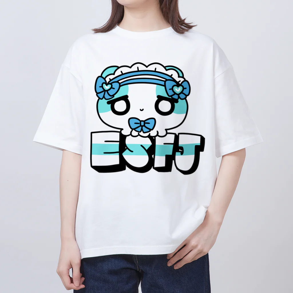 ムラサキゲジゲジのオンラインショップの16性格タコちゃんず ESFJ Oversized T-Shirt