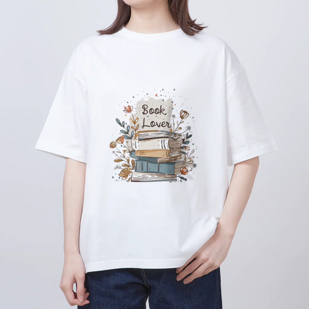 Chi3のBook Lover オーバーサイズTシャツ