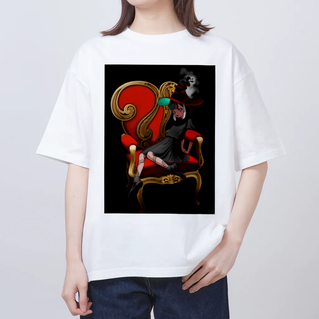 左々原ツ飼の煙い帽子 Oversized T-Shirt