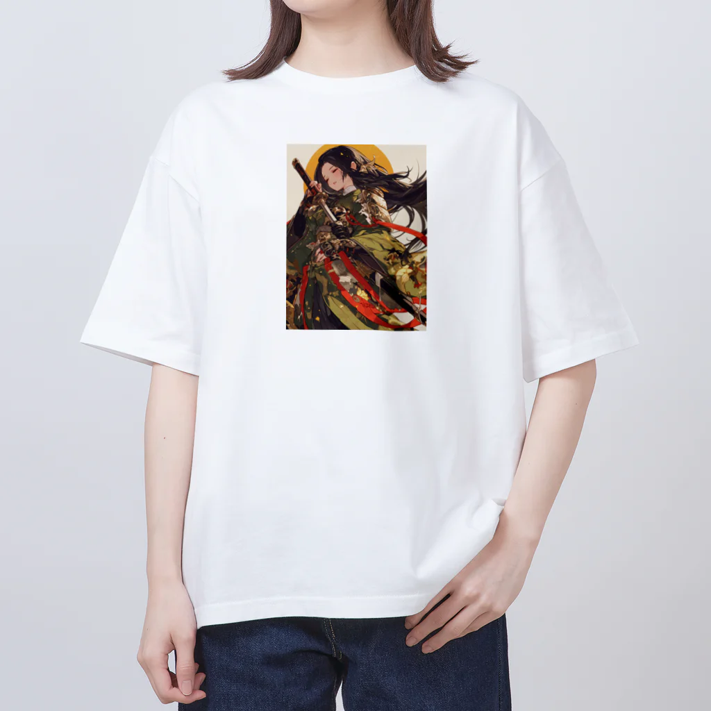 AQUAMETAVERSEの可愛い美戦士　ラフルール　1859 オーバーサイズTシャツ