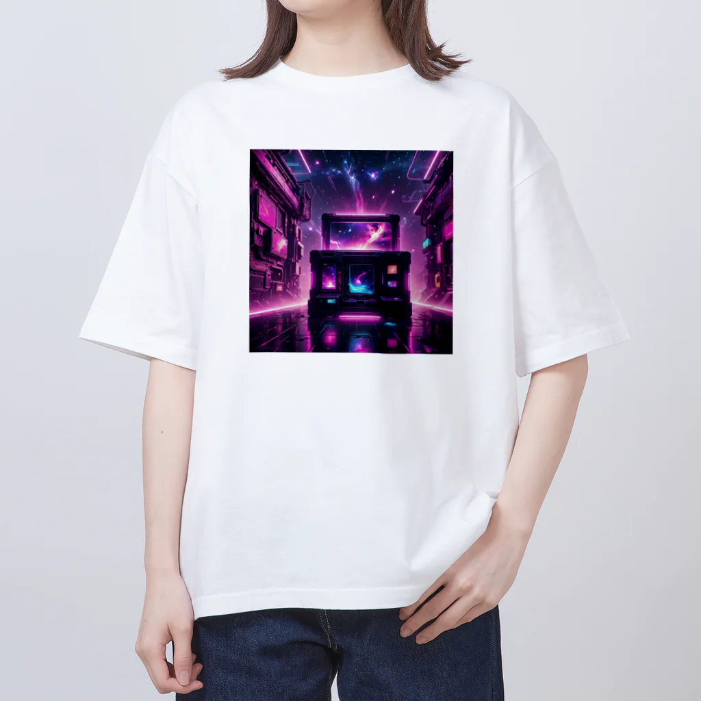 LUF_jpsのGalaxy Box オーバーサイズTシャツ