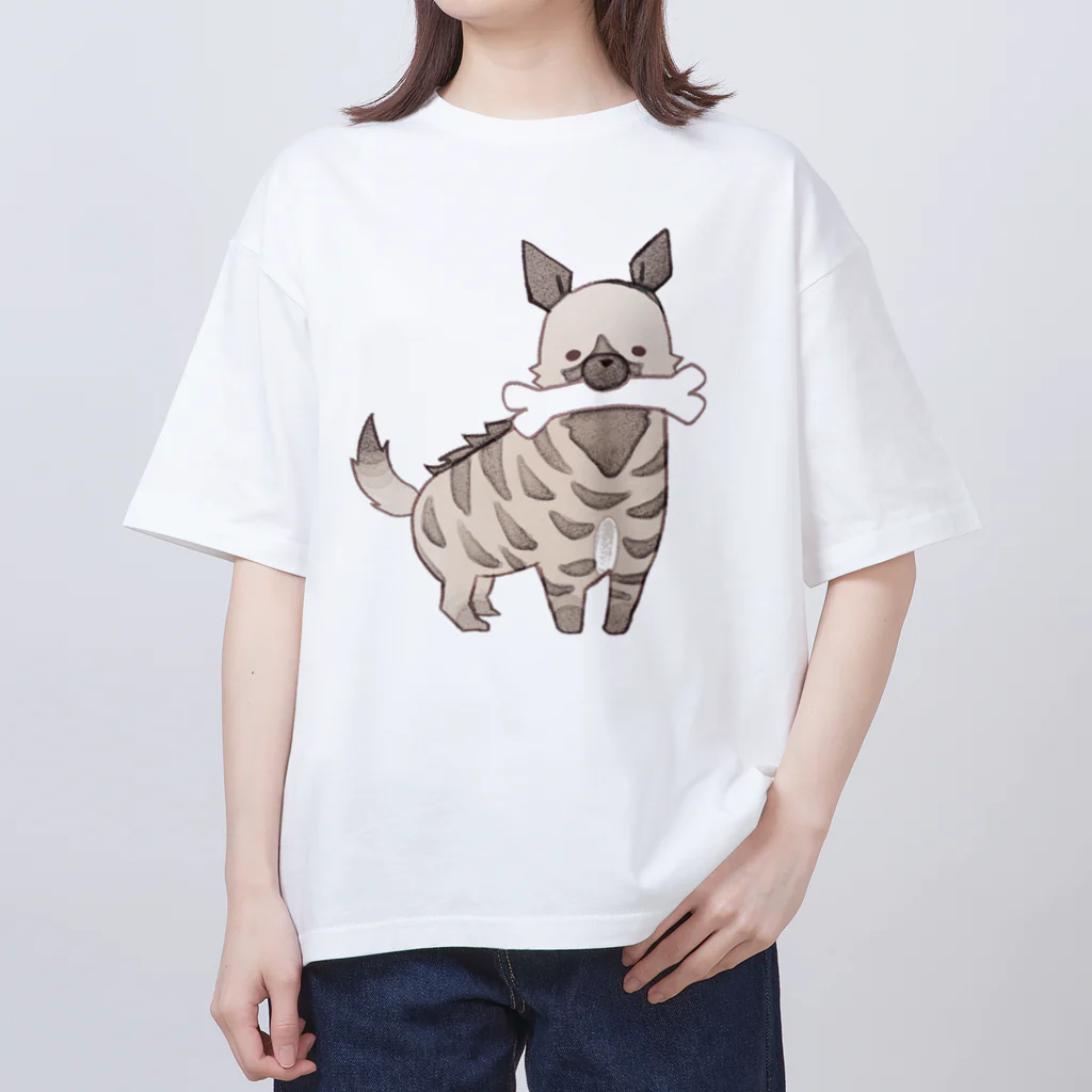 toriten屋のシマハイエナさん Oversized T-Shirt