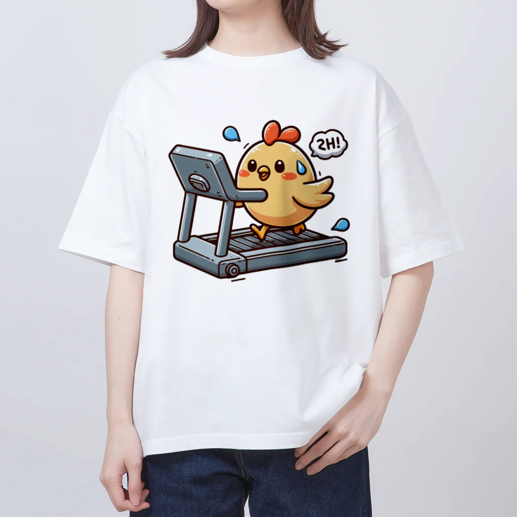 ちゃみのランニングニバード Oversized T-Shirt