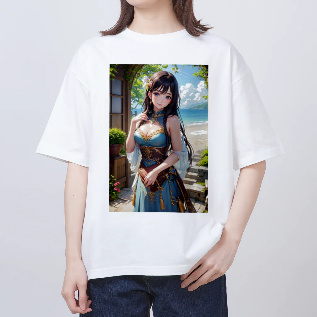 はぴはぴの少女の美しい日々よ オーバーサイズTシャツ