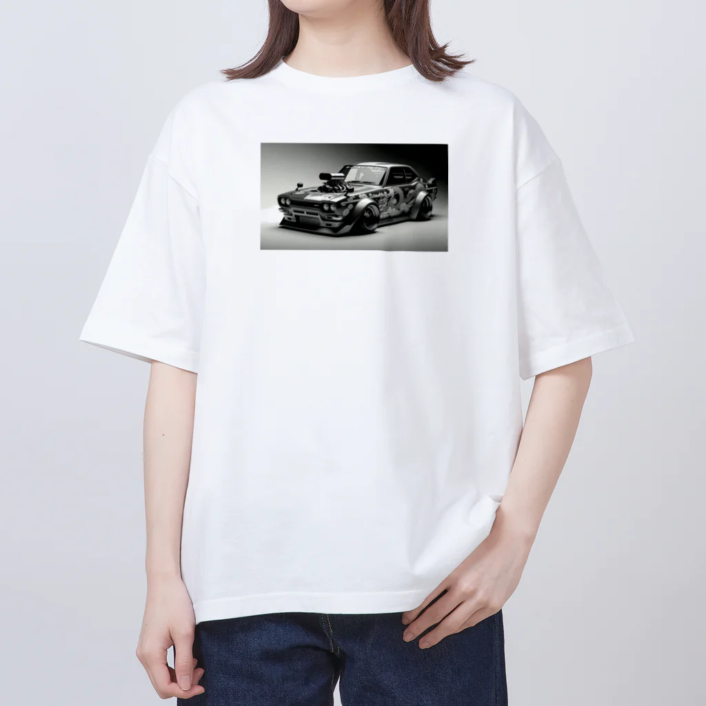 あいうのかっこいい　車 Oversized T-Shirt