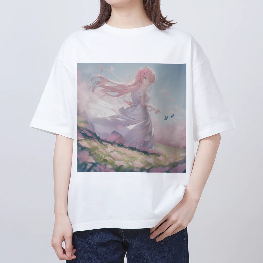 R-mayの草原の少女 Oversized T-Shirt