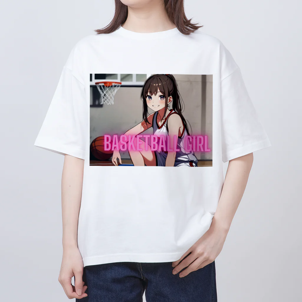 HokutoKenのバスケガール！ Oversized T-Shirt