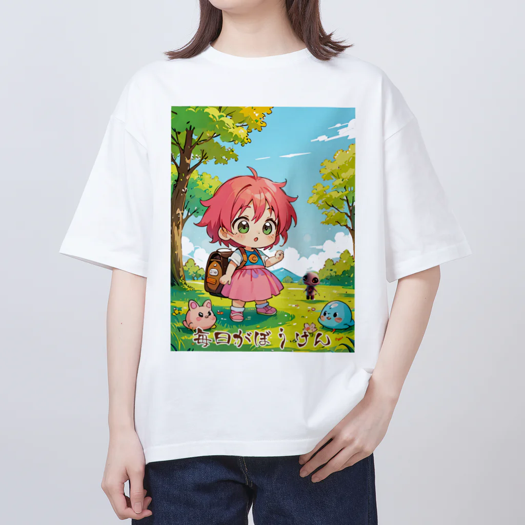 JUNの毎日が冒険 オーバーサイズTシャツ