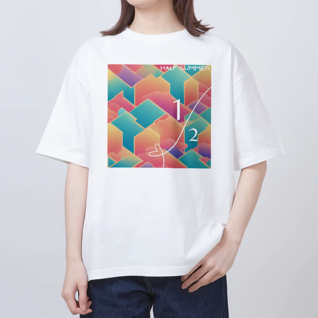 evening-fiveのHALF SUMMER 015 オーバーサイズTシャツ