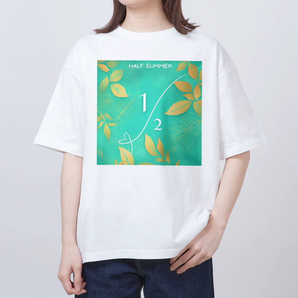 evening-fiveのHALF SUMMER 008 Oversized T-Shirt