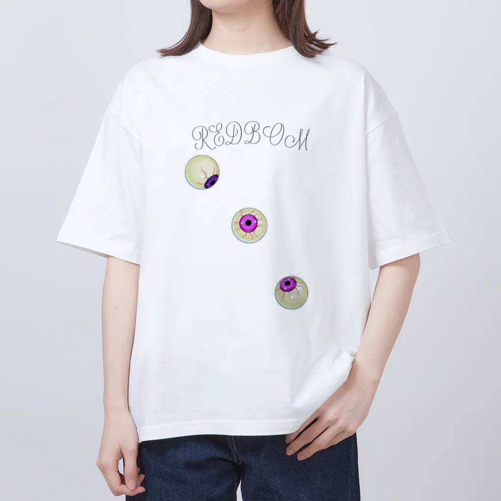 REDBOMのホラーTシャツ Oversized T-Shirt