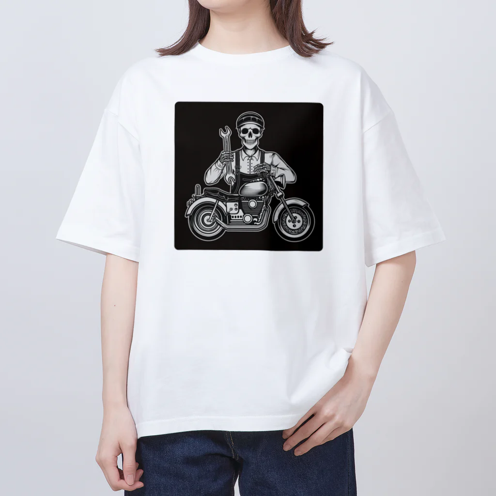 shime_savaの大丈夫　安心してツーリングに行けますよ Oversized T-Shirt