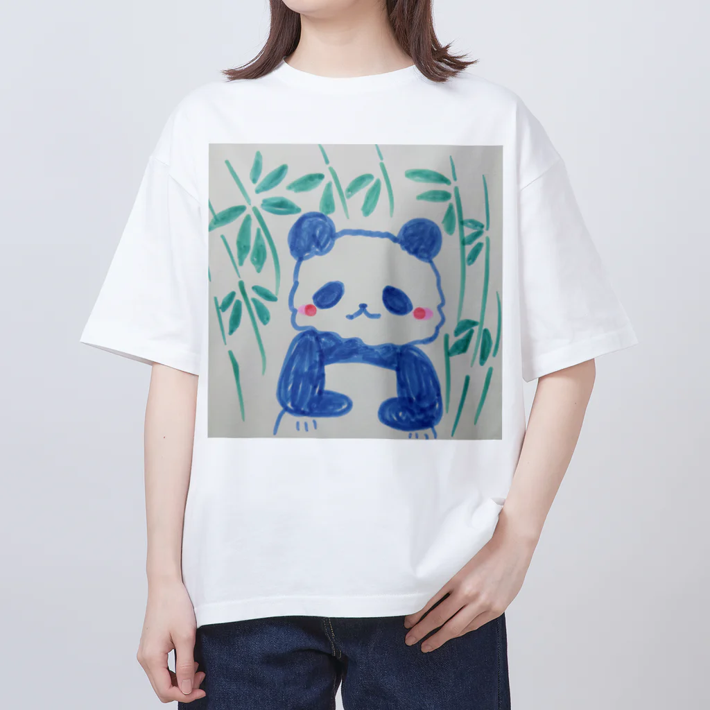 モチクマのモフモフパンダ君 オーバーサイズTシャツ