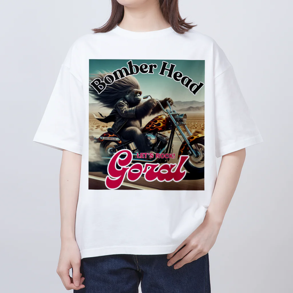 Donky Goriのボンバーヘッド1 Oversized T-Shirt