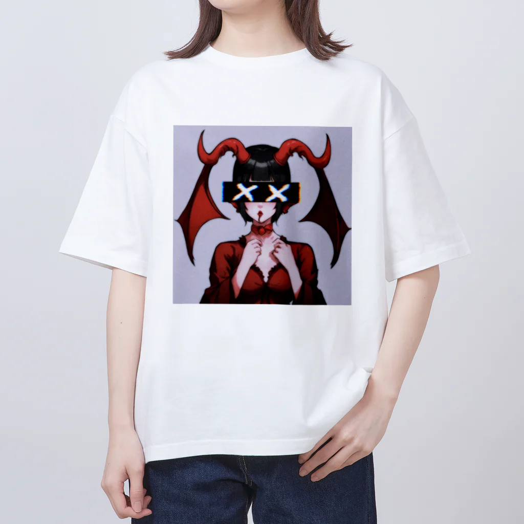 ショコラのデビル Oversized T-Shirt