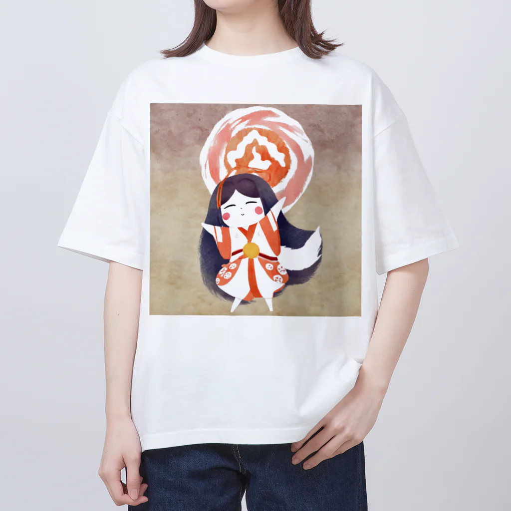 hogarakuの女神ちゃん Oversized T-Shirt