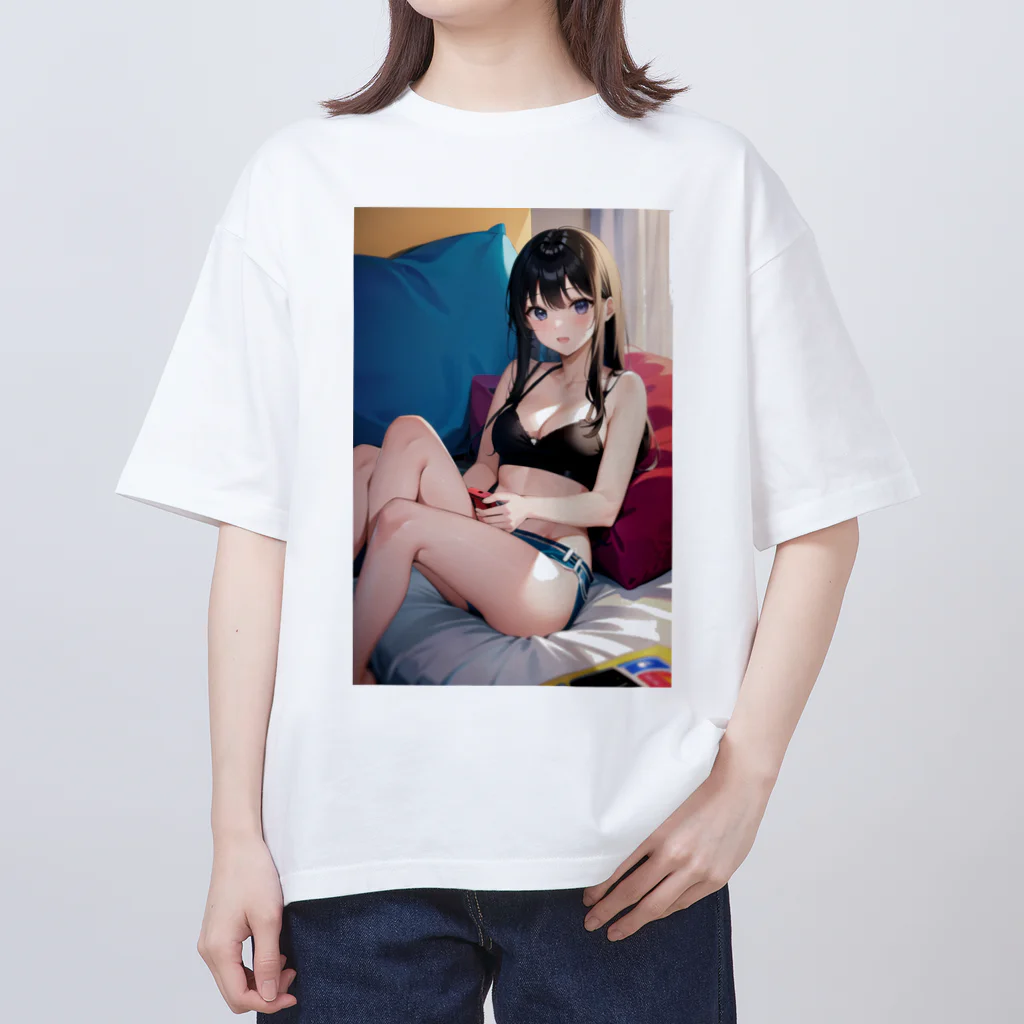 ぷの彼女感 Oversized T-Shirt