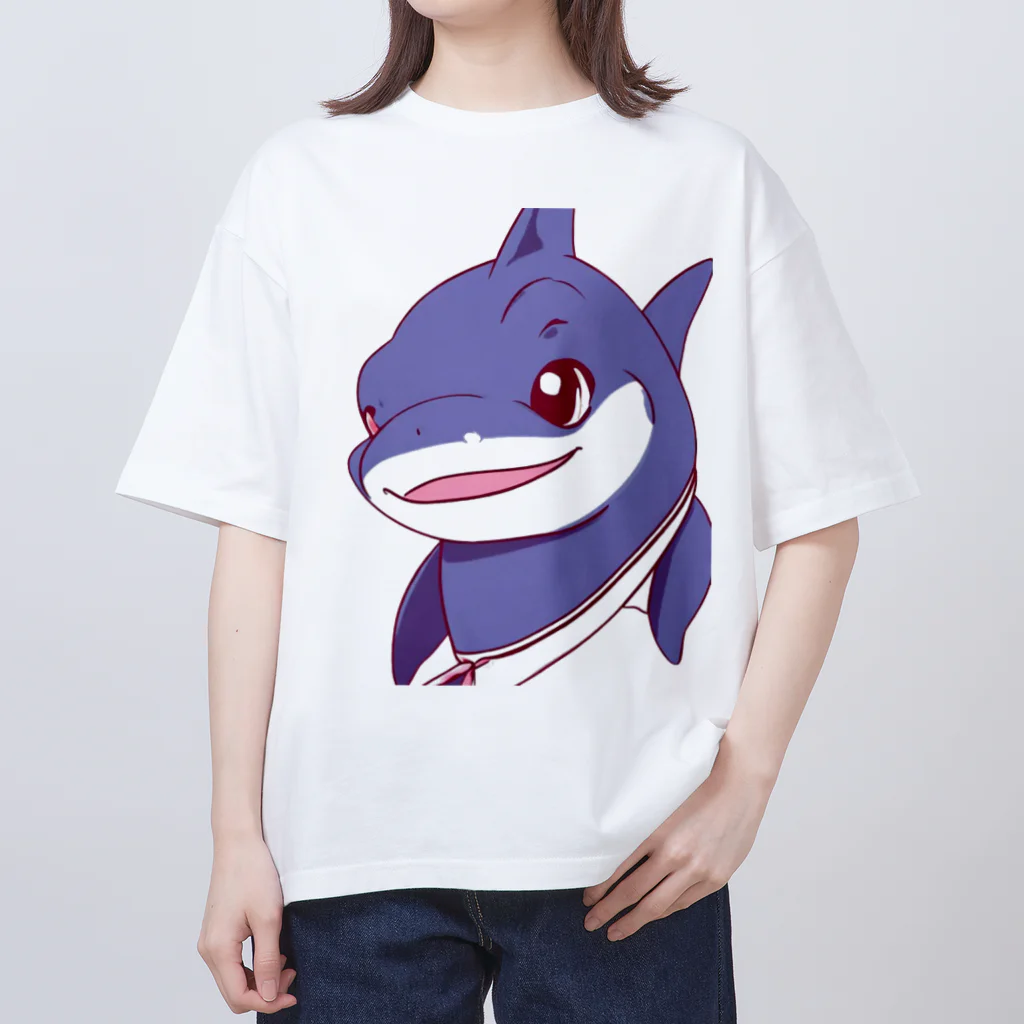 れいの鮫の航海士 オーバーサイズTシャツ