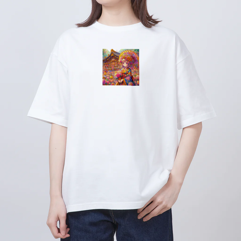 harumzx1の花 Oversized T-Shirt