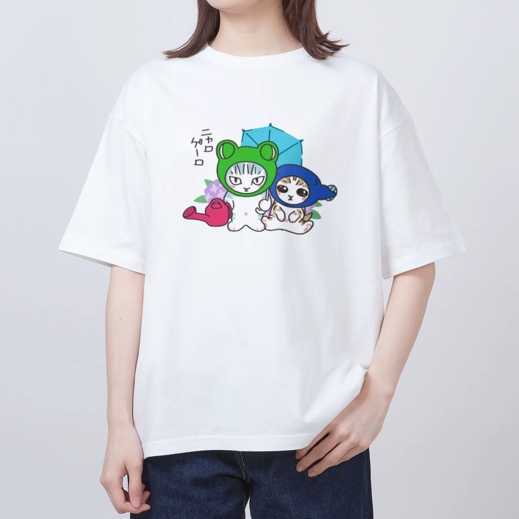 nya-mew（ニャーミュー）のニャロゲーロ オーバーサイズTシャツ