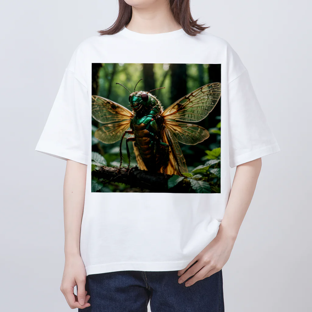 majimeの蝉の幼虫 Oversized T-Shirt