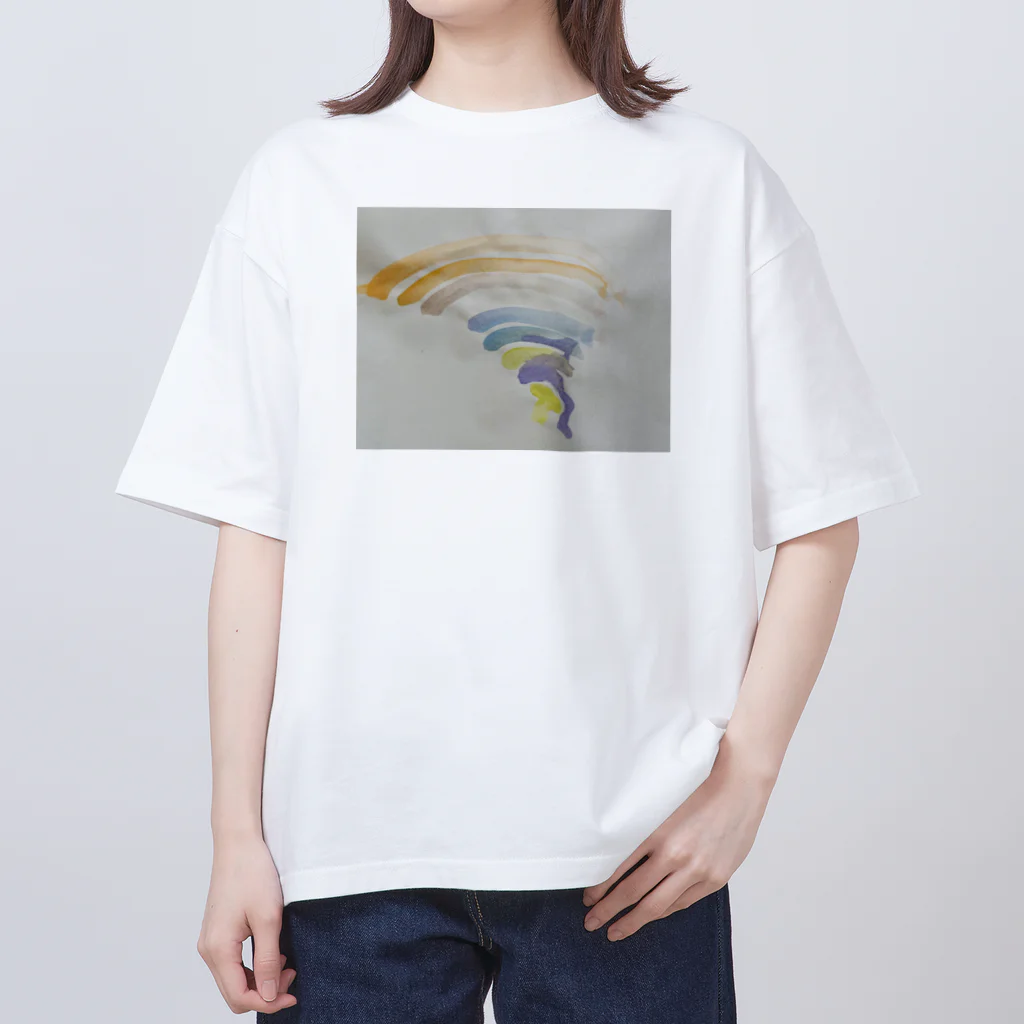 harukou_☆の虹 オーバーサイズTシャツ