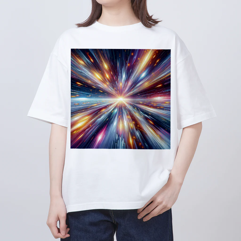 トトベス(T∴B∴M∴)🕊️の超光速スターダスト量子ワープ🛸スターシード覚醒コード オーバーサイズTシャツ