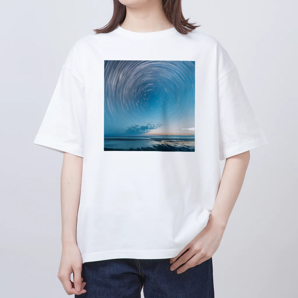 chan-takehaniの時間の渦 Oversized T-Shirt