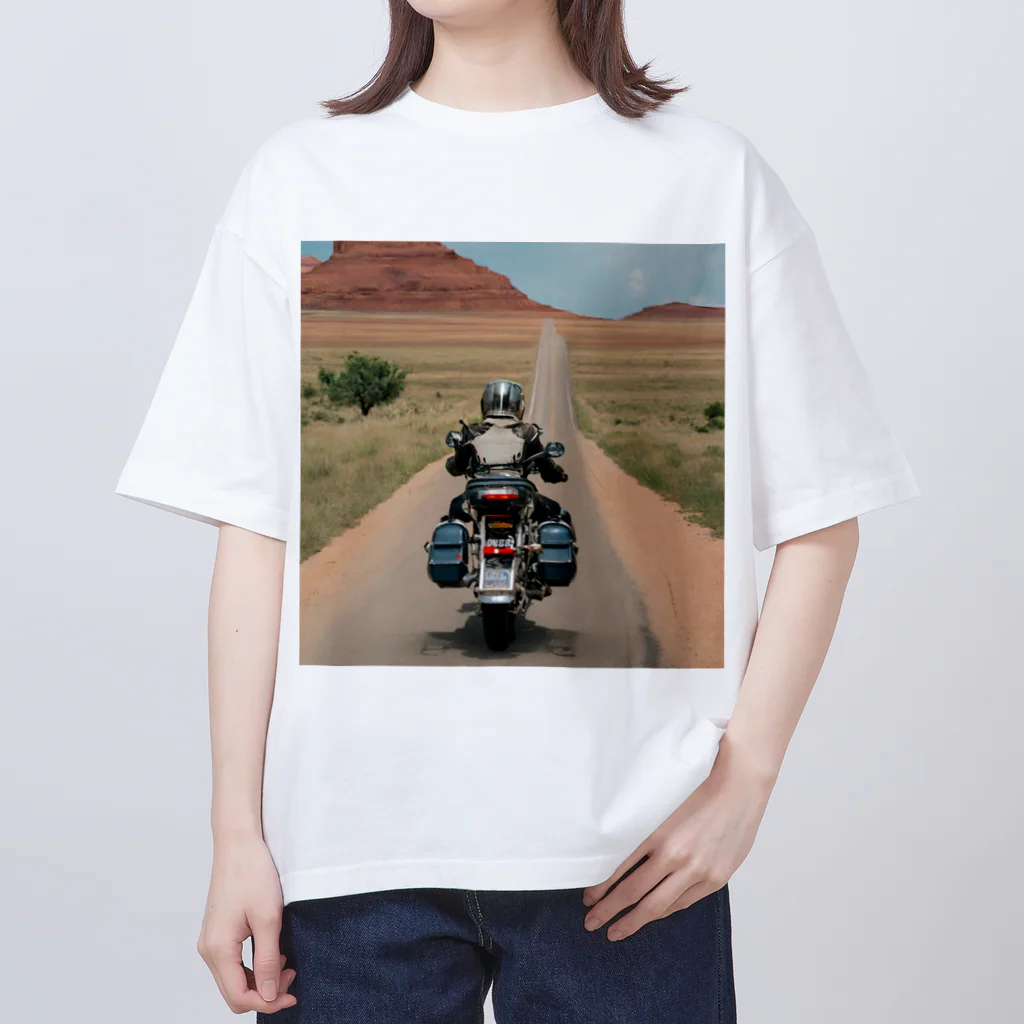 the blue seasonの無限の地平線へ向けて オーバーサイズTシャツ