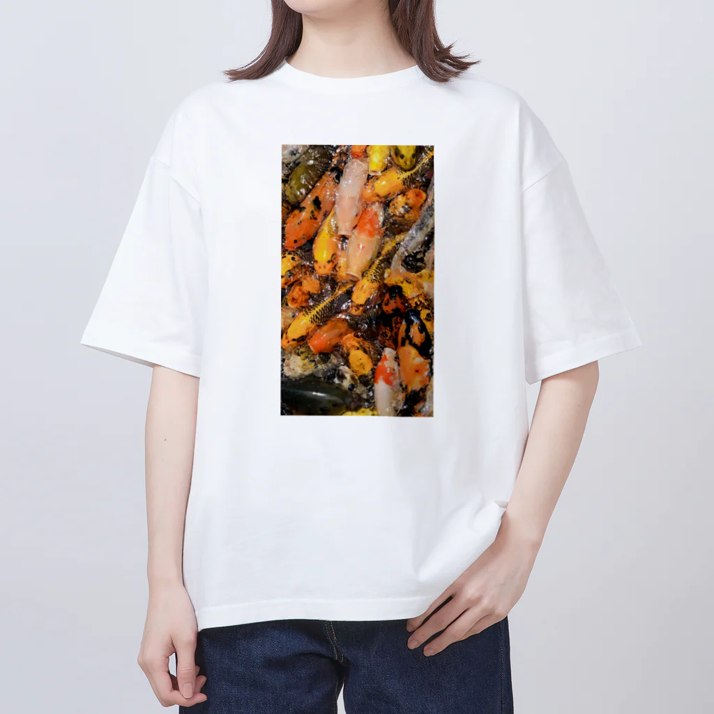 竹の鯉 Oversized T-Shirt