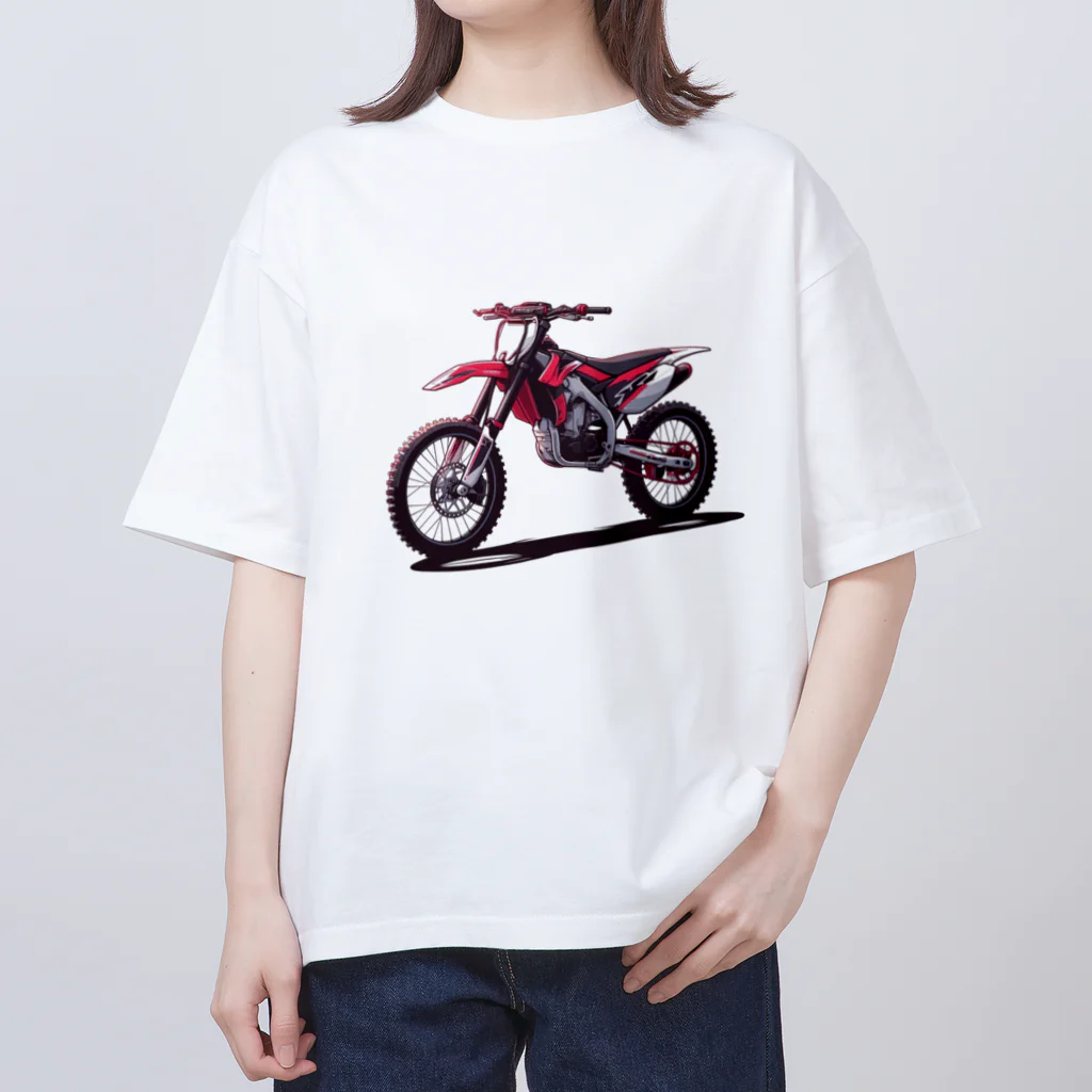 Bikers' Galleryのオフロードバイク デザイン モトクロス  オーバーサイズTシャツ