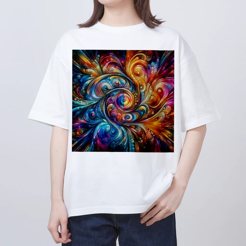 ir700のエコファンタジア オーバーサイズTシャツ