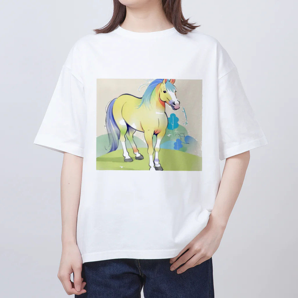 いちごソーダの母馬のフローラ Oversized T-Shirt