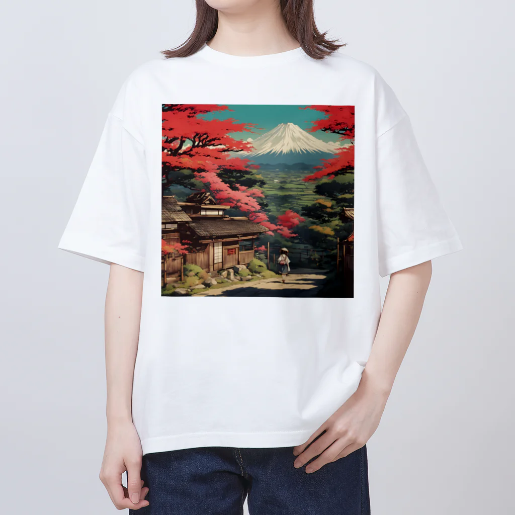 sonoyonの和風景グッズ Oversized T-Shirt