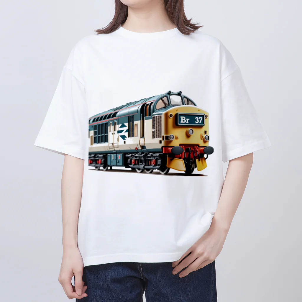 チェリモヤの鉄道模型 04 オーバーサイズTシャツ