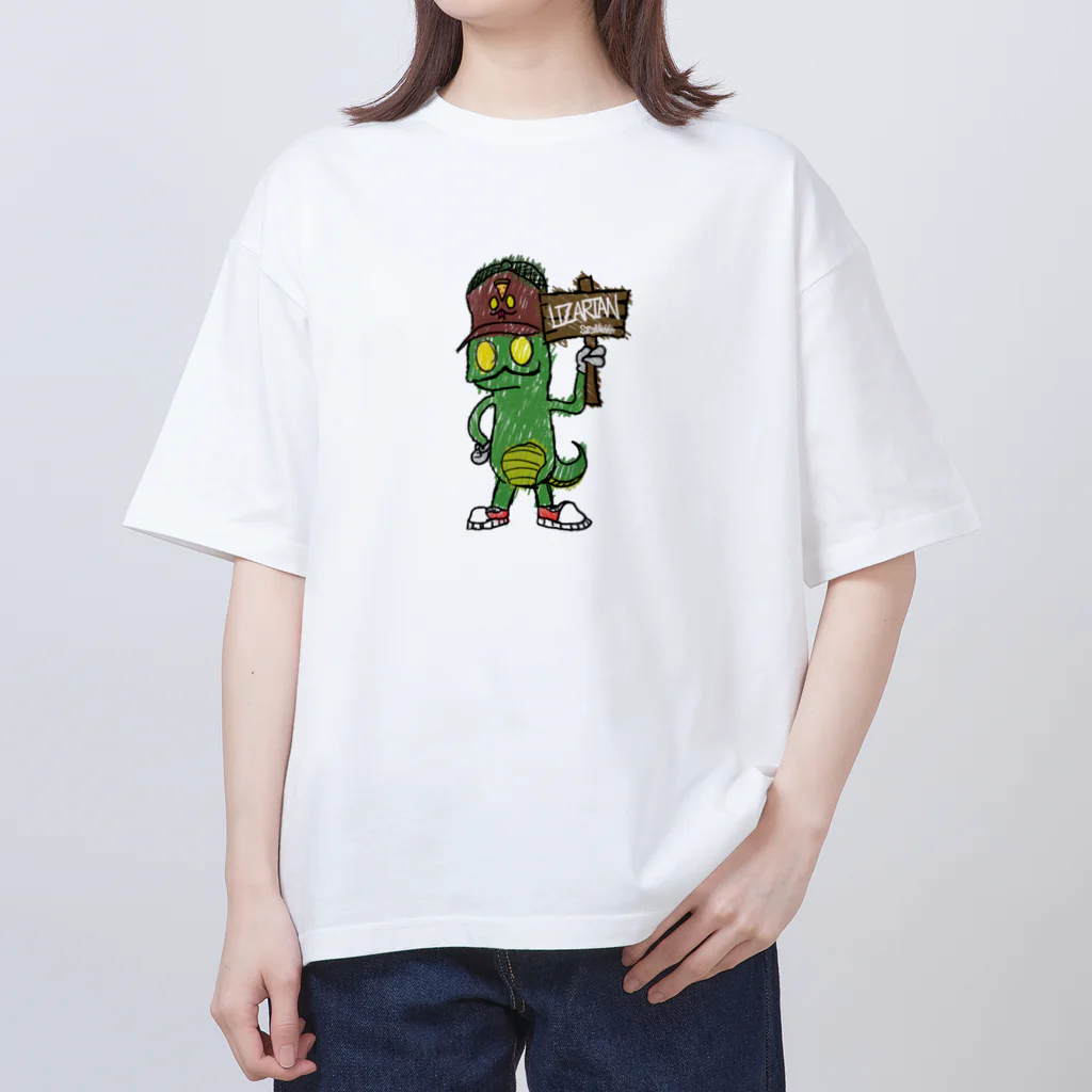 SIGNAL66のLIZARIAN オーバーサイズTシャツ