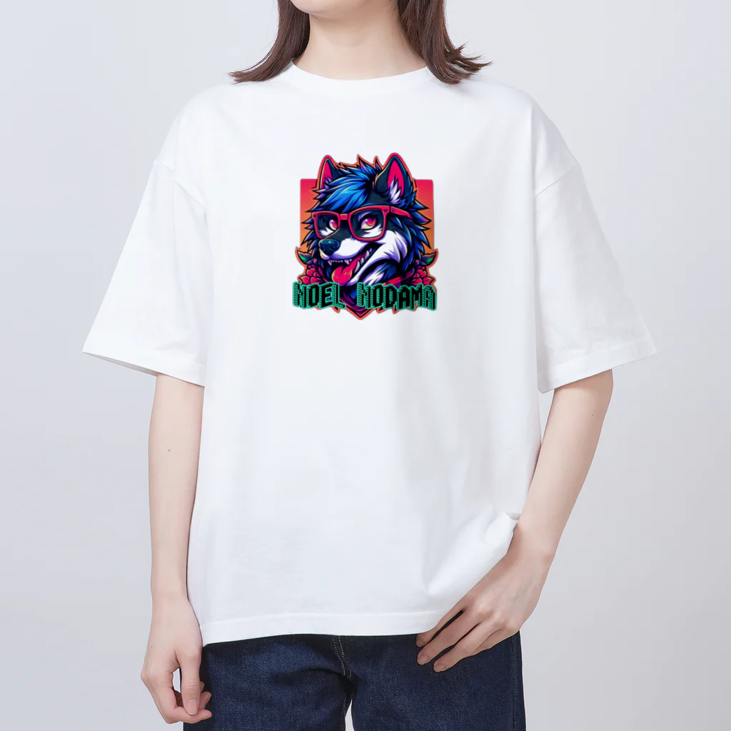 のだまクリエイターズらぼのインテリウルフ Oversized T-Shirt