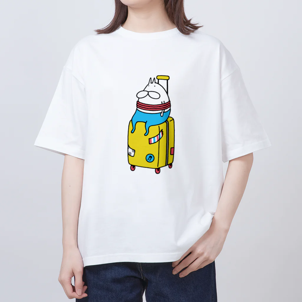 くらきち ONLINE SHOPのねこタイツと旅に出る Oversized T-Shirt