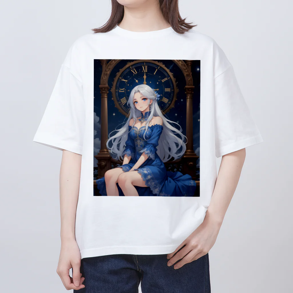 AI Fantasy Art ShopのPrincess transcends time② オーバーサイズTシャツ