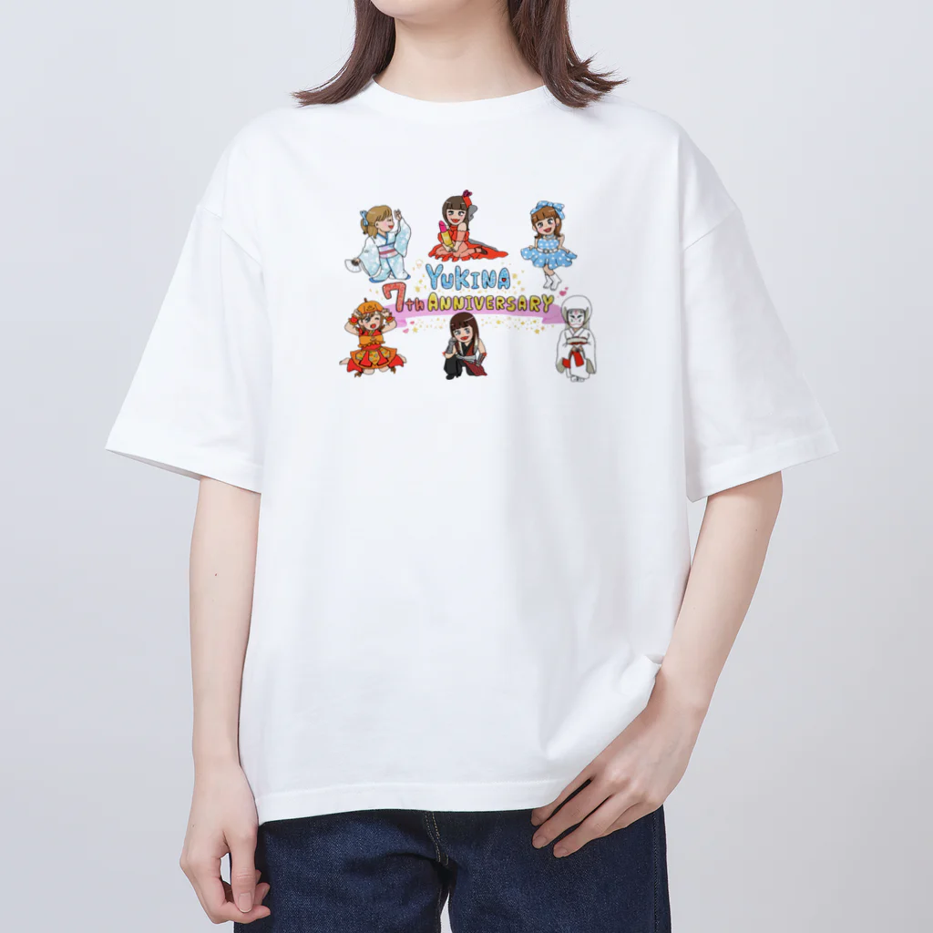 ゆきなの7周年記念 Oversized T-Shirt