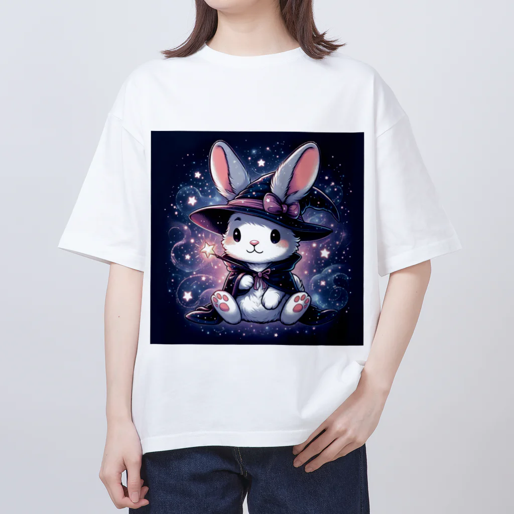 onochan0212の魔法使いコスプレ　ウサギ オーバーサイズTシャツ