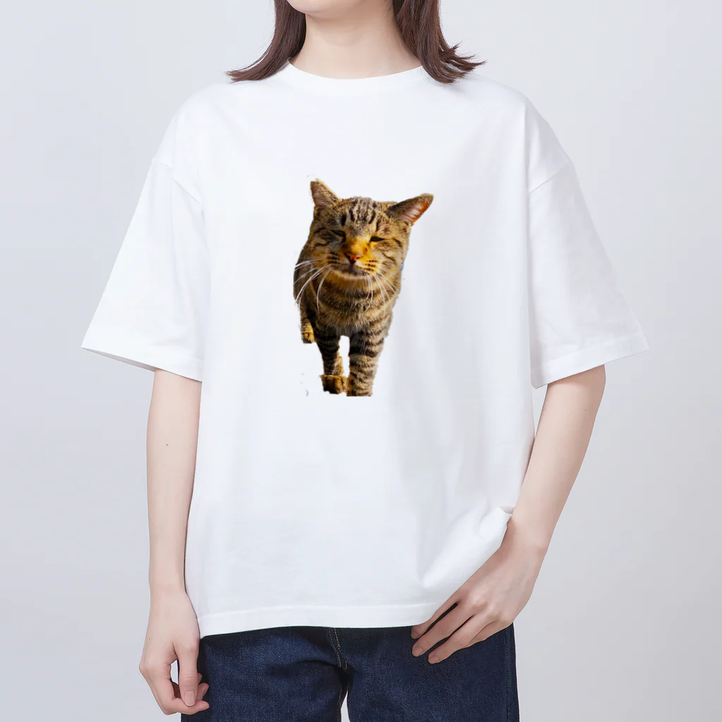 猫島のじかんのごめ～んにゃさい Oversized T-Shirt
