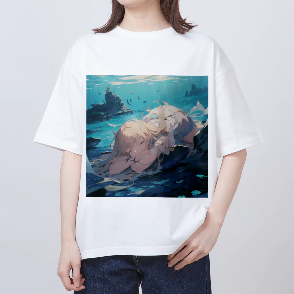 A.Mの海の世界でお昼寝 Oversized T-Shirt