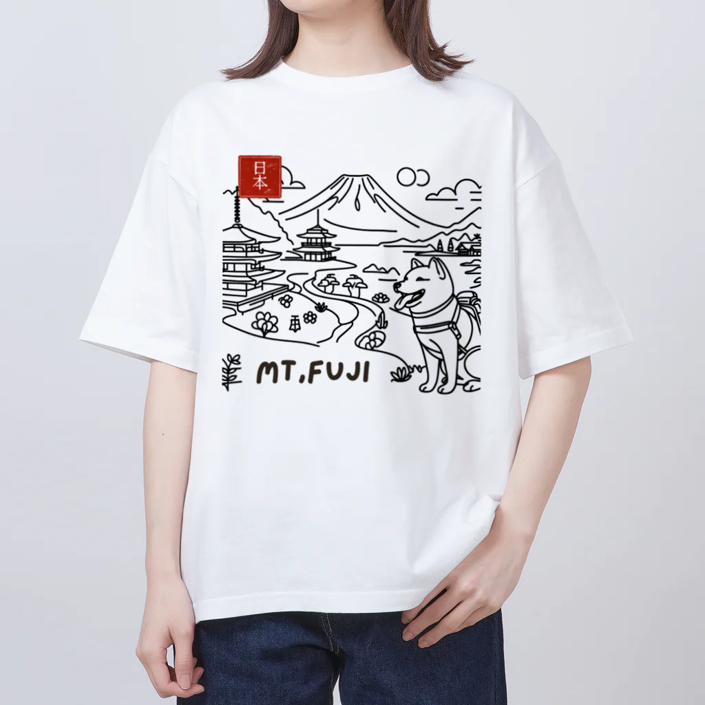 ShibaShibaのShibaShiba Oversized T-Shirt
