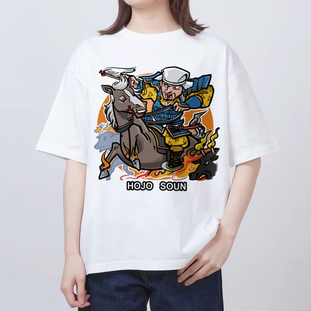 freehandの北条　早雲 オーバーサイズTシャツ