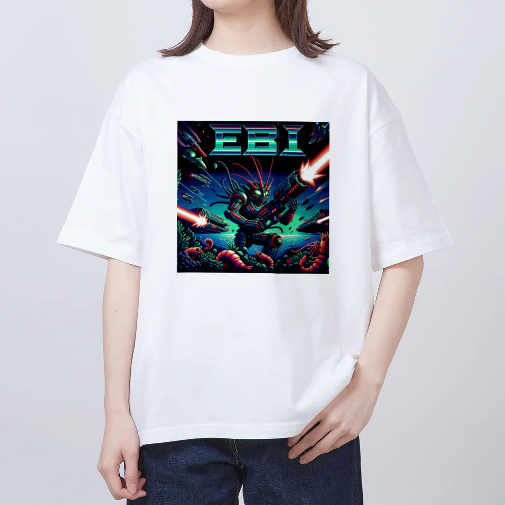 90's video game titles.のEBI オーバーサイズTシャツ