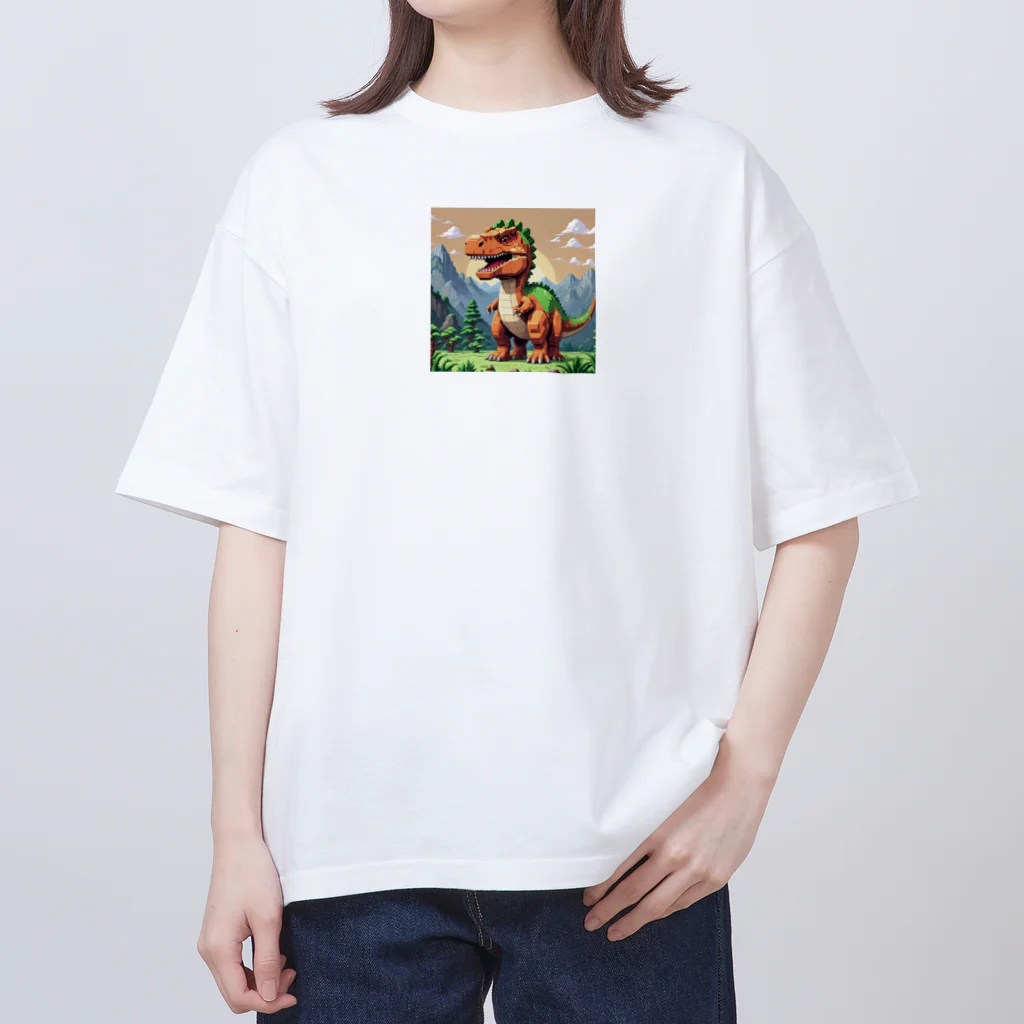 OTIRUBUTUBUTUのおちりぶつぶつ恐竜 Oversized T-Shirt